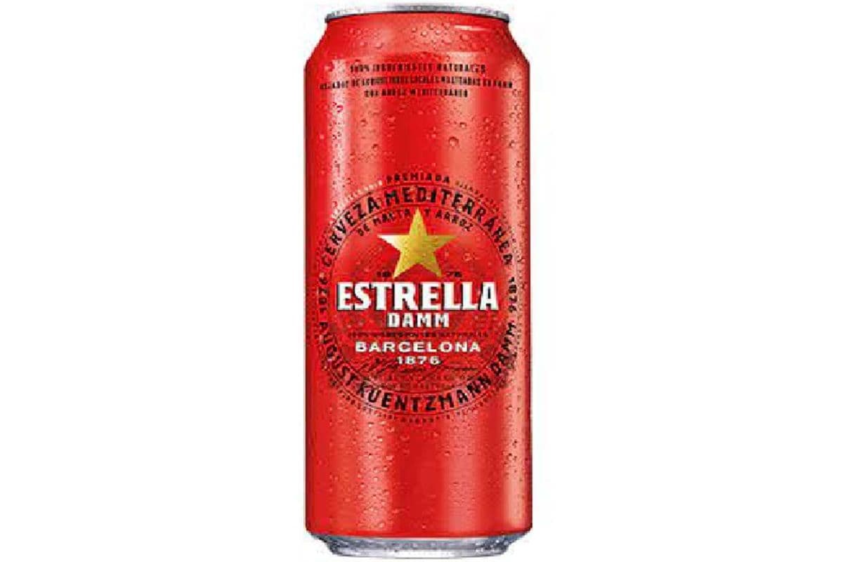DAMM ESTRELLA BEER CAN (1 x 500ML)