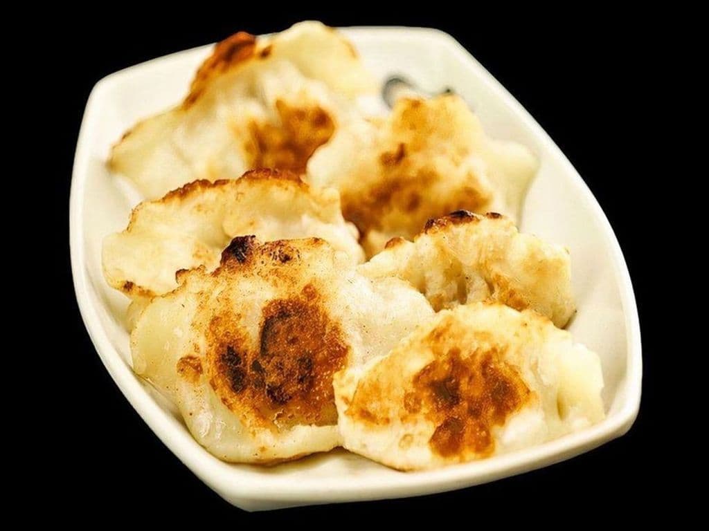 3. Fried Pork Dumplings (6 Pieces)