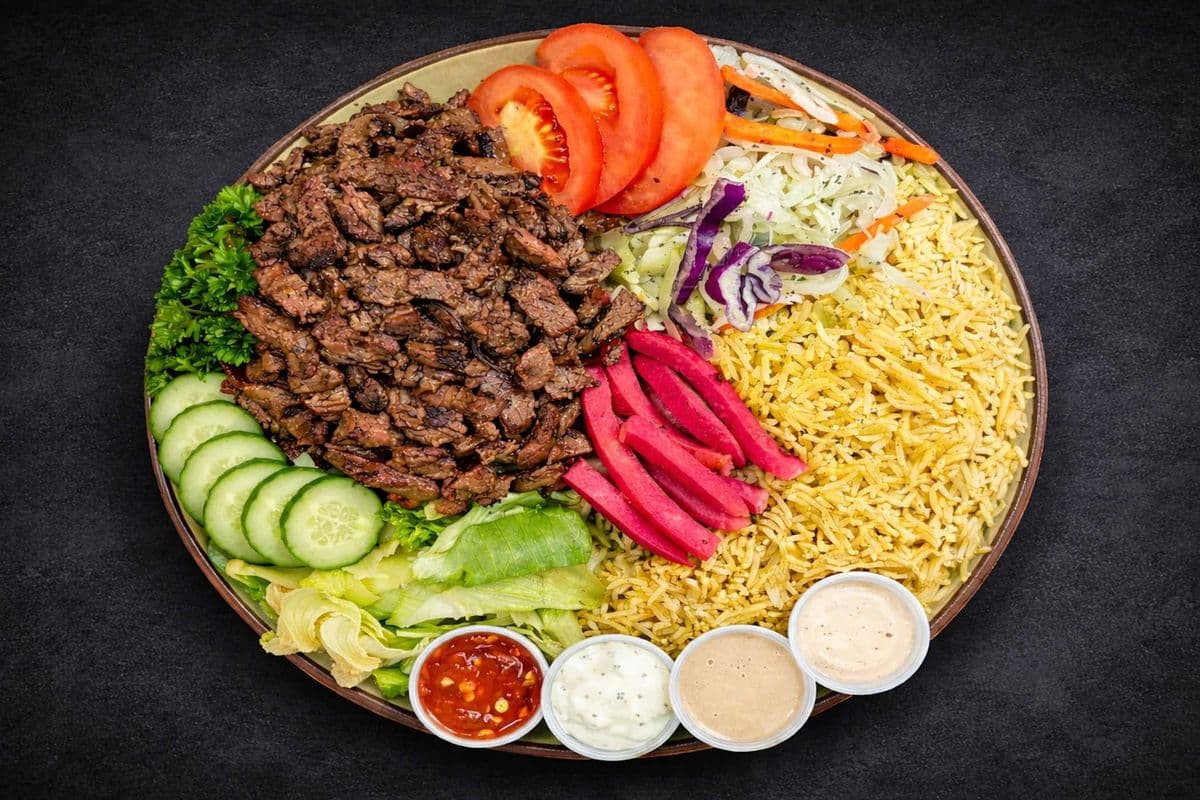 Beef Shawarma Plate