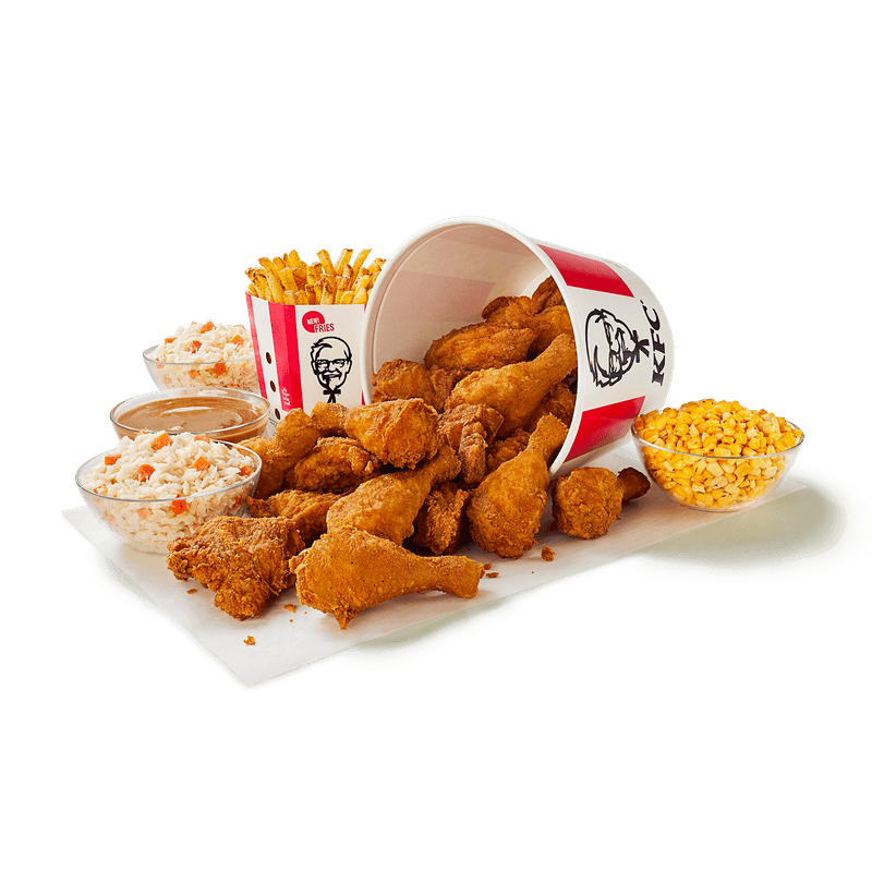 18 Piece Original Recipe Chicken Bucket and 5 Large Sides