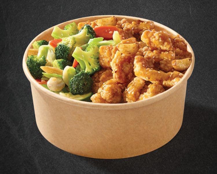 Honey Garlic Chicken Bowl