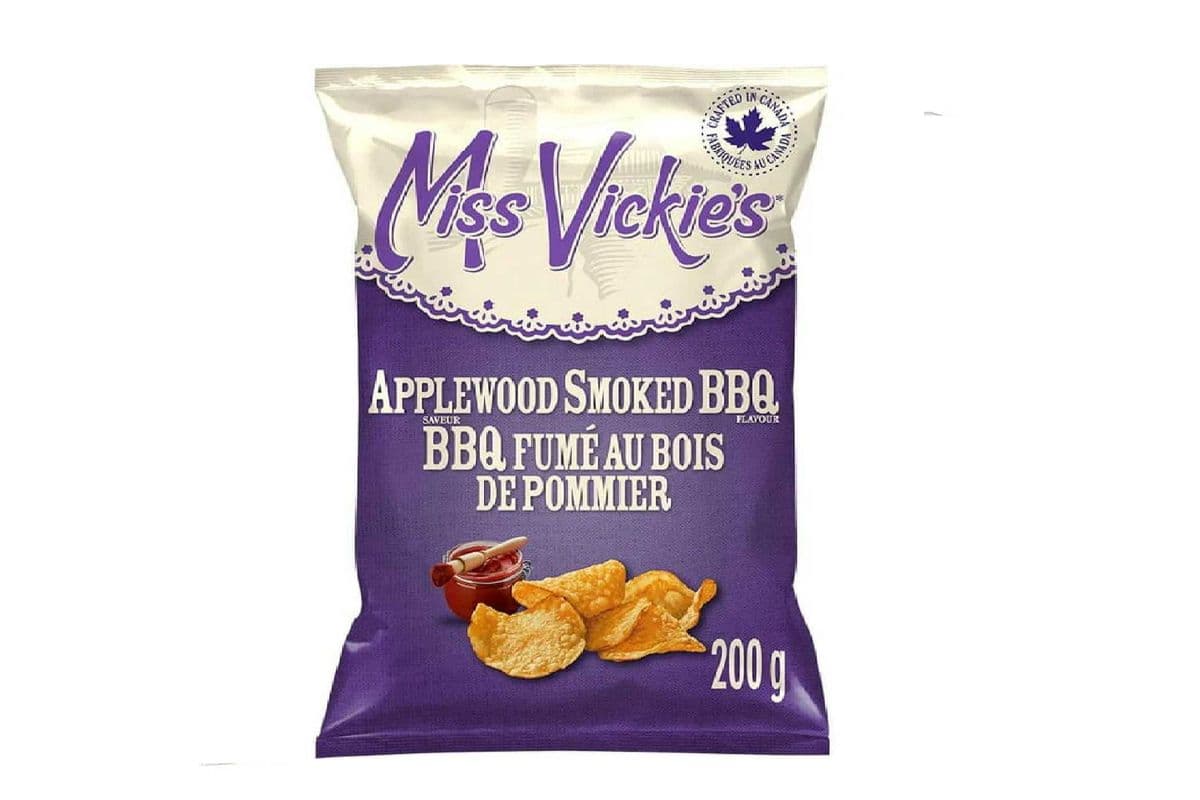 Miss Vickie's Kittle Cooked Potato Chips (Applewood Smoked BBQ) (200 g)
