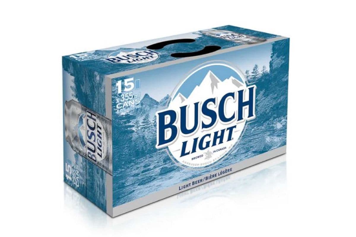 BUSCH LIGHT (15 x 355 ML)