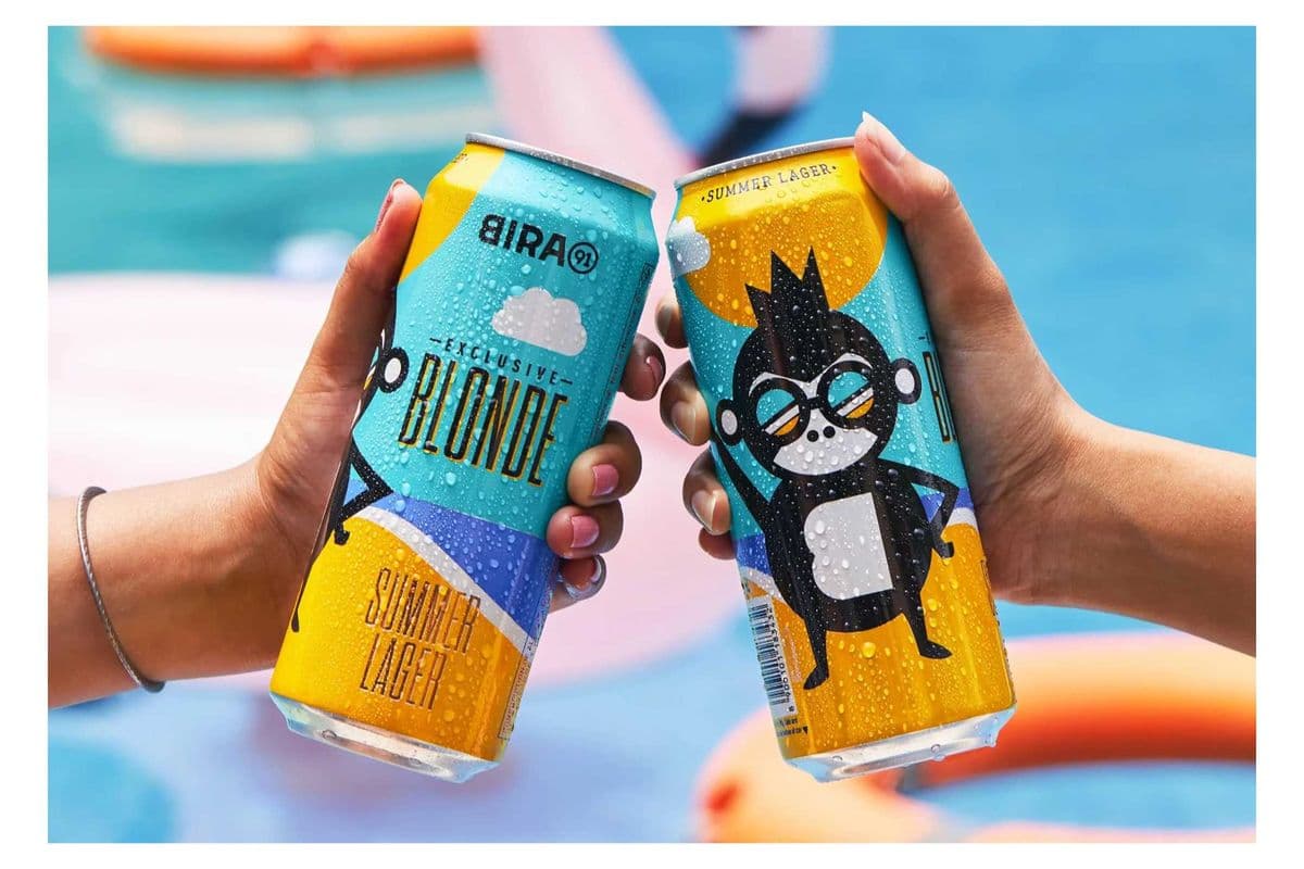 BIRA 91 LAGER 4PK (4 x 355ml)