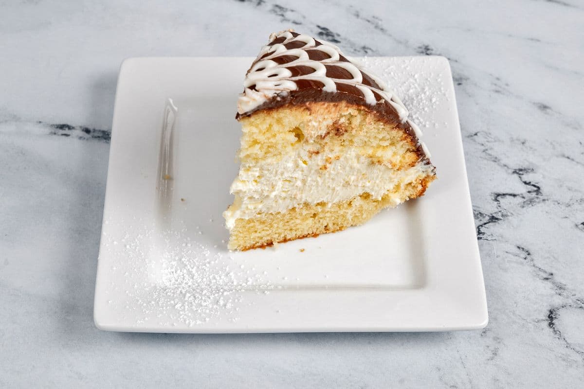 Tarte à la crème Boston / Boston Cream Pie