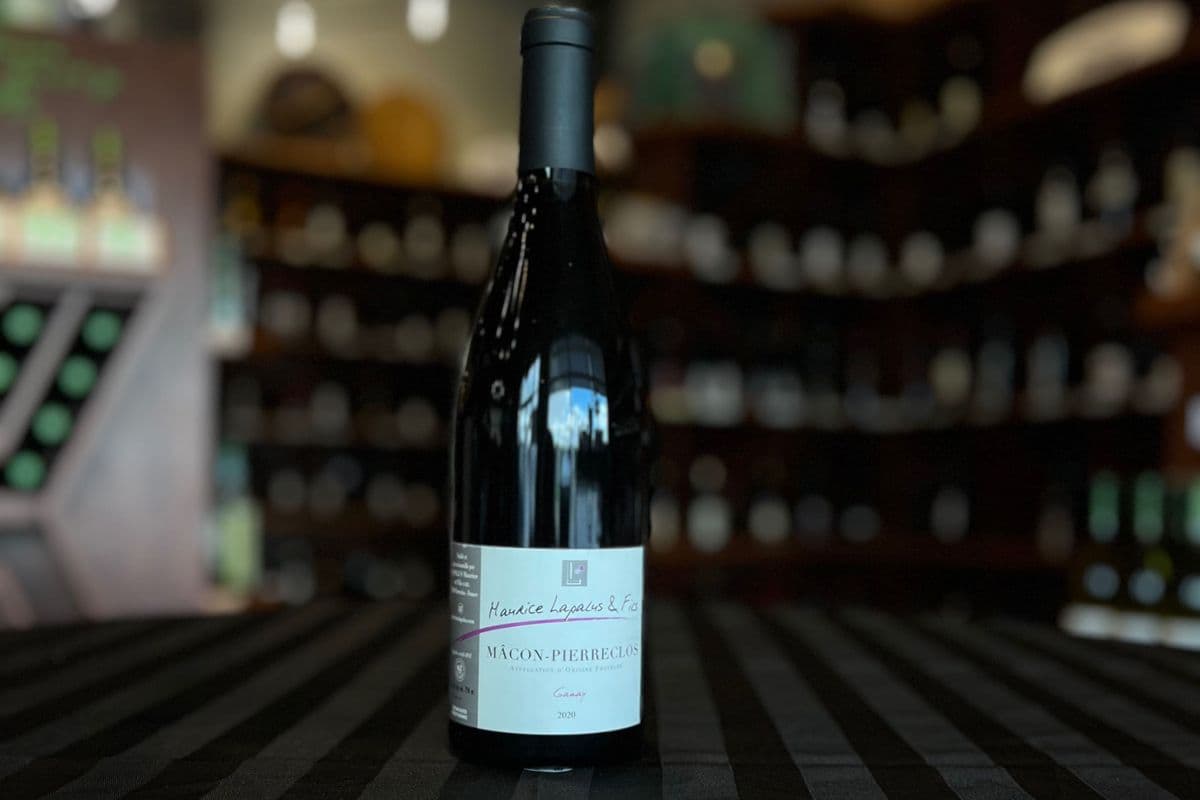 red | maurice lapalus & fils mâcon-pierreclos 2020 gamay (1 x 750ml)