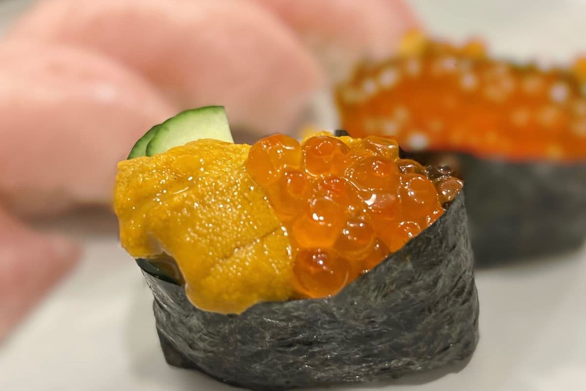 Uni Ikura Nigiri