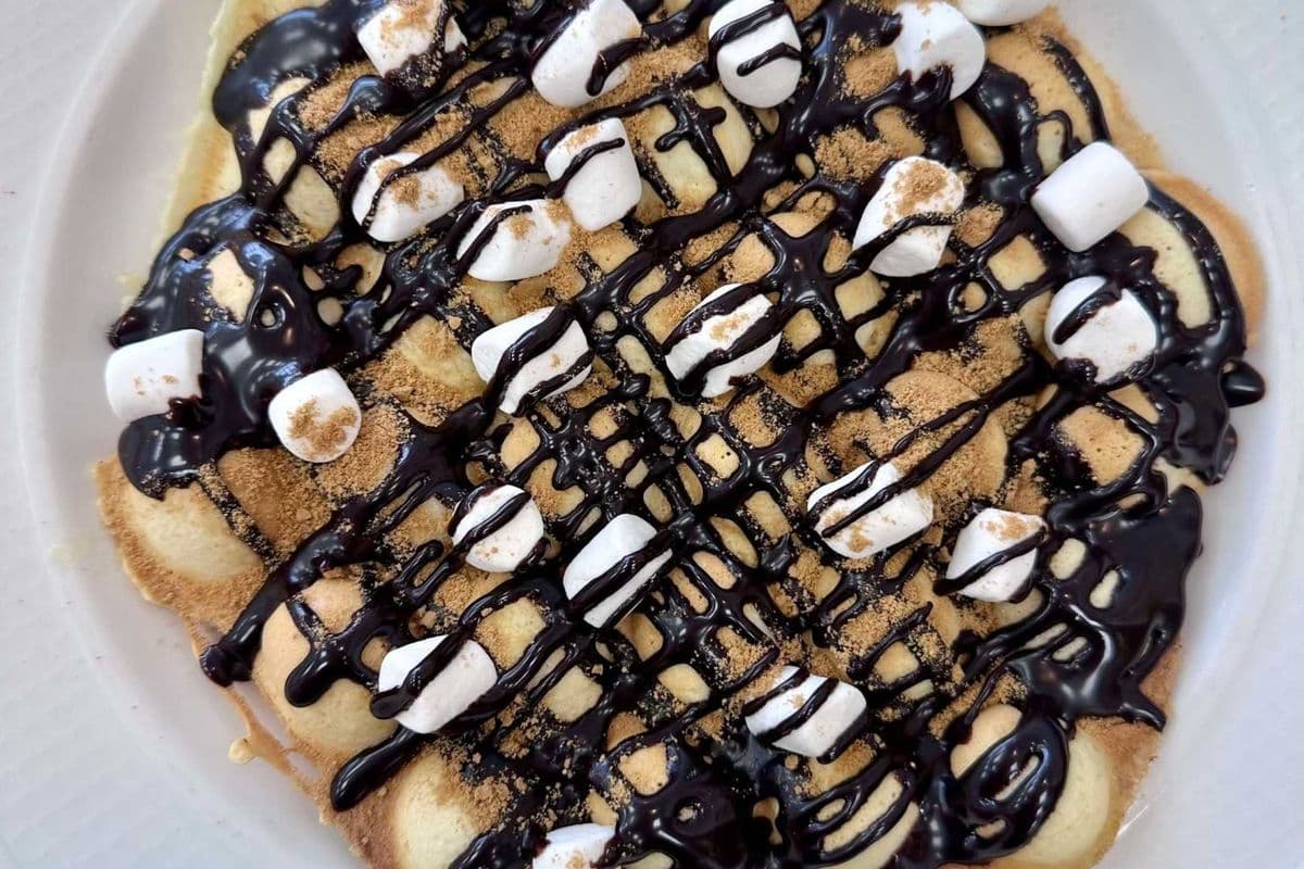 S'mores Bubble Waffle