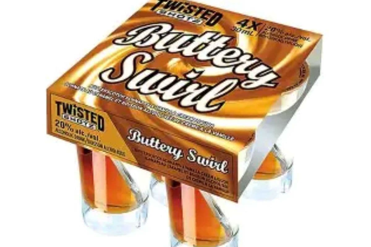 4p Twisted Shotz Buttery Swirl (1 x 120ml)