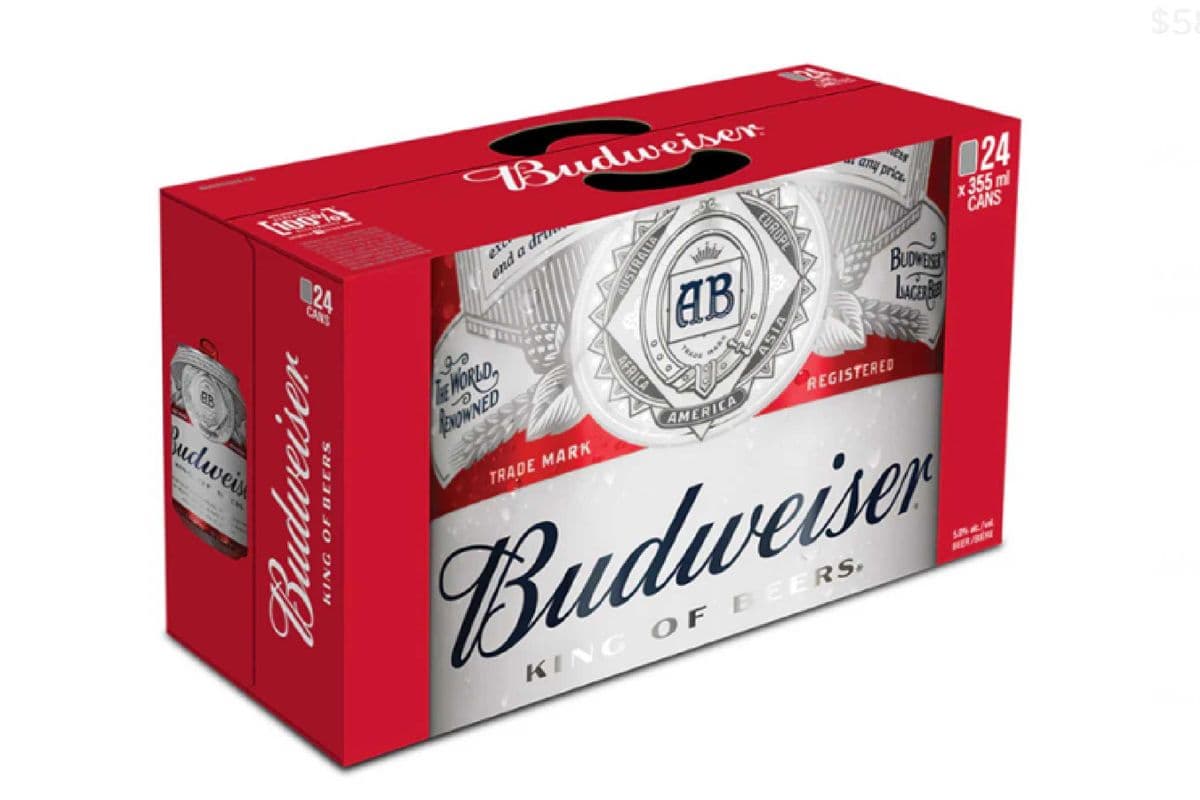 Budweiser (24 x 355ml cans)