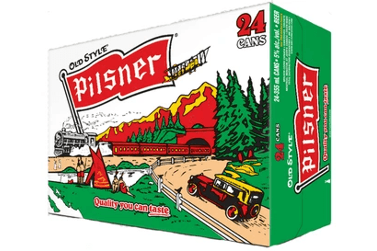 Old Style Pilsner 355ml 24pk Can