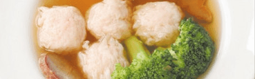 6. Seafood with Bean Curd Soup