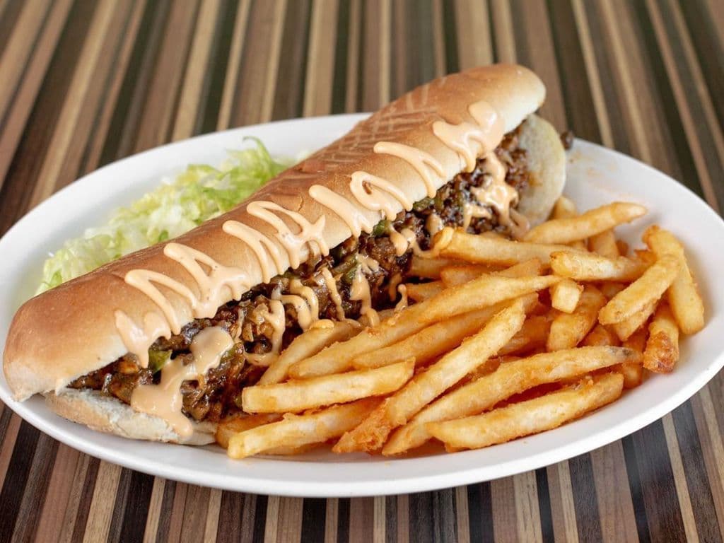 Philly Cheese Chicken a Wrap (8") (Regular)