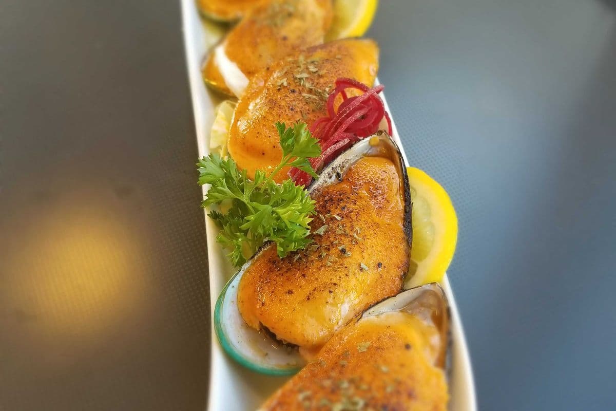Baked Green Mussel