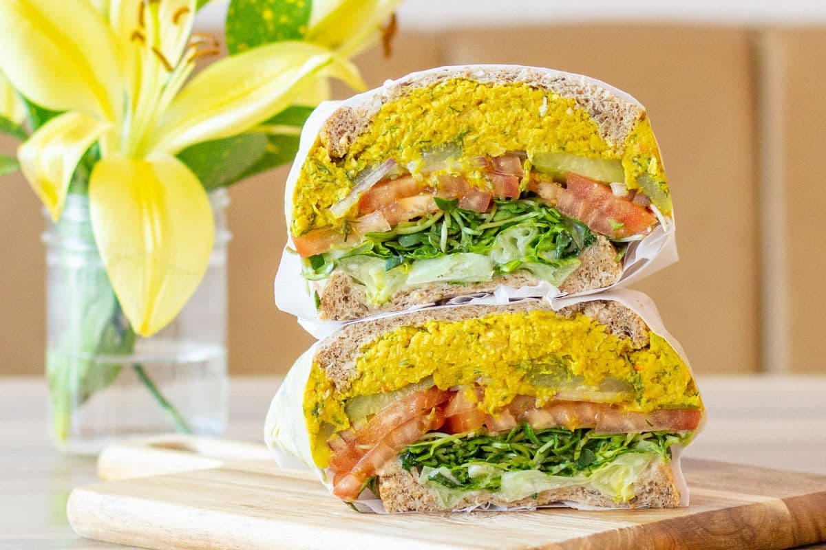 Turmeric Toona Sandwich