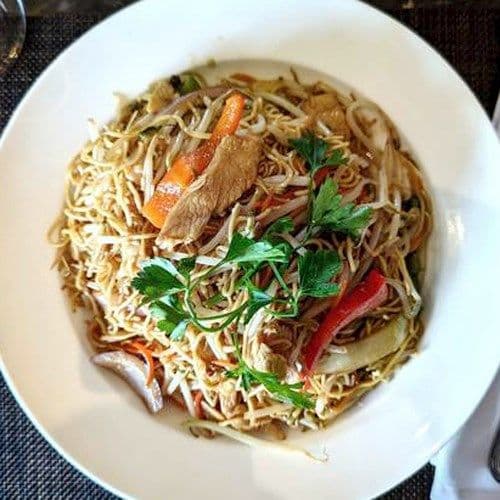 Lo-Mein au poulet / Chicken Lo-Mein