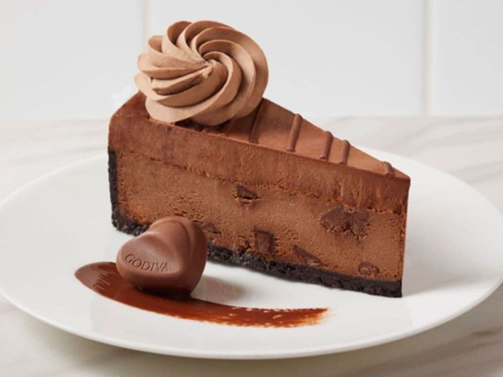 GODIVA DOUBLE CHOCOLATE CHEESECAKE