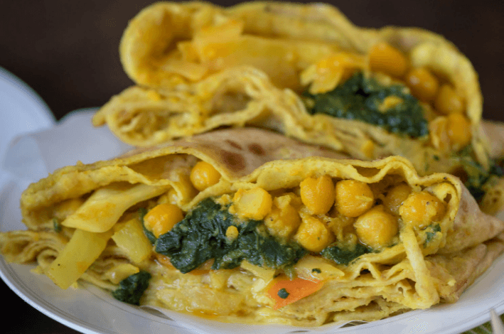 Vegetable Roti