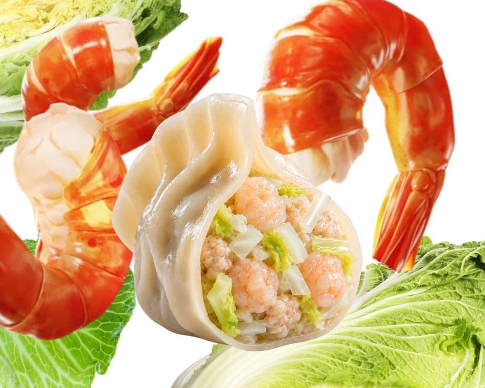 21.Shrimp & Cabbage Dumpling / Crevettes et Chou Dumpling