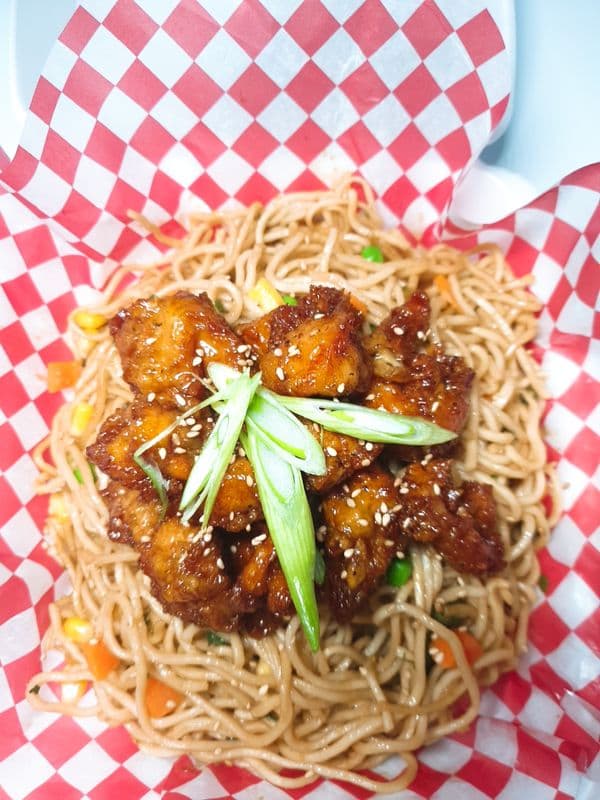 Sweet Soy Egg Noodle
