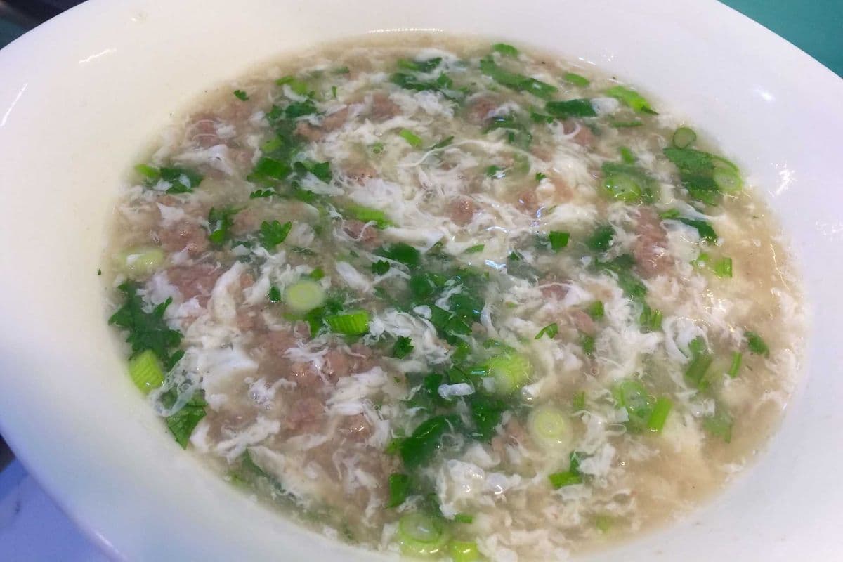 West Lake Beef Soup (西湖牛肉羹)