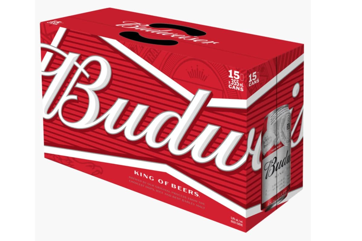 Budweiser (15 Cans) (1 x 355ML)