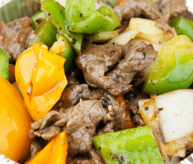 Beef with Green Peppers