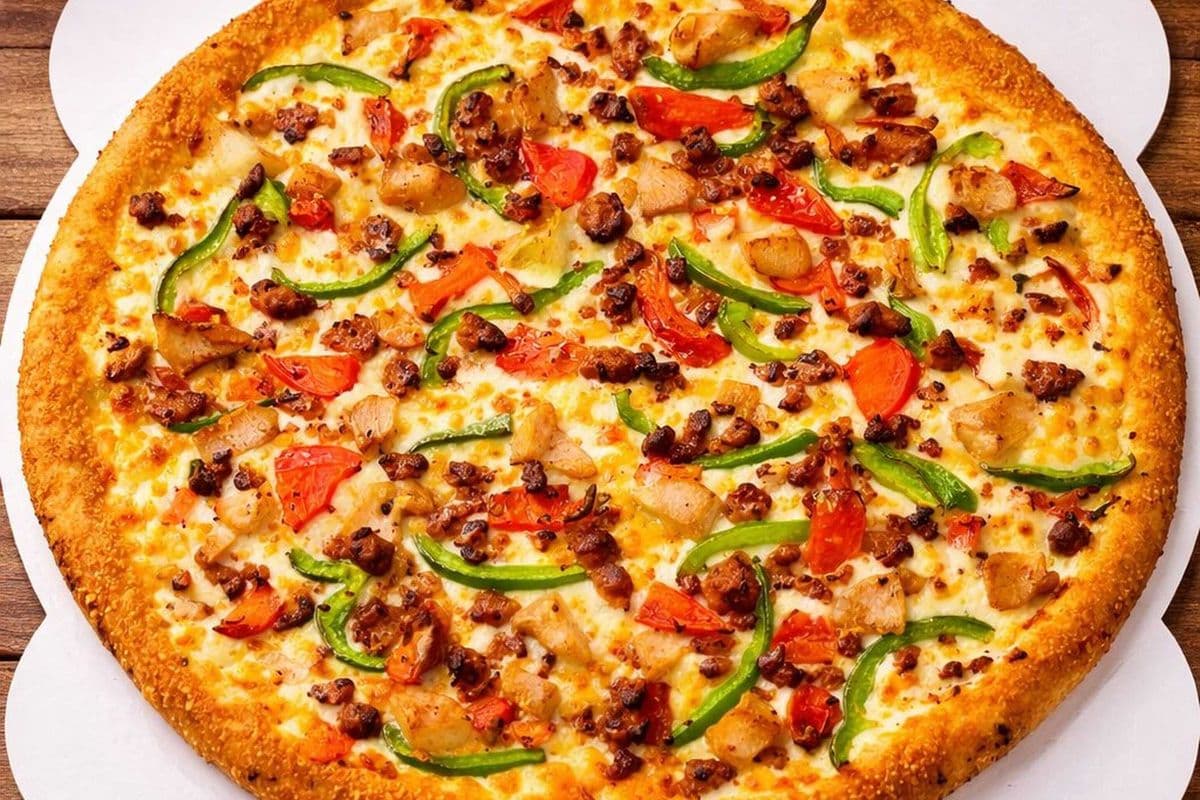 11. Deluxe Ranch Chicken Pizza-14" Large