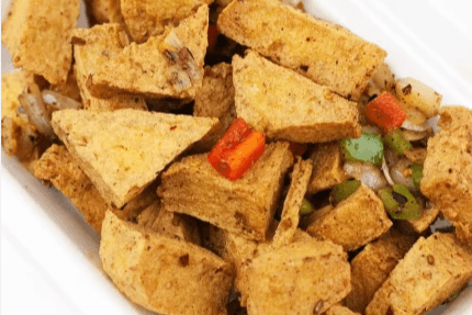 Spicy Salt Crispy Tofu