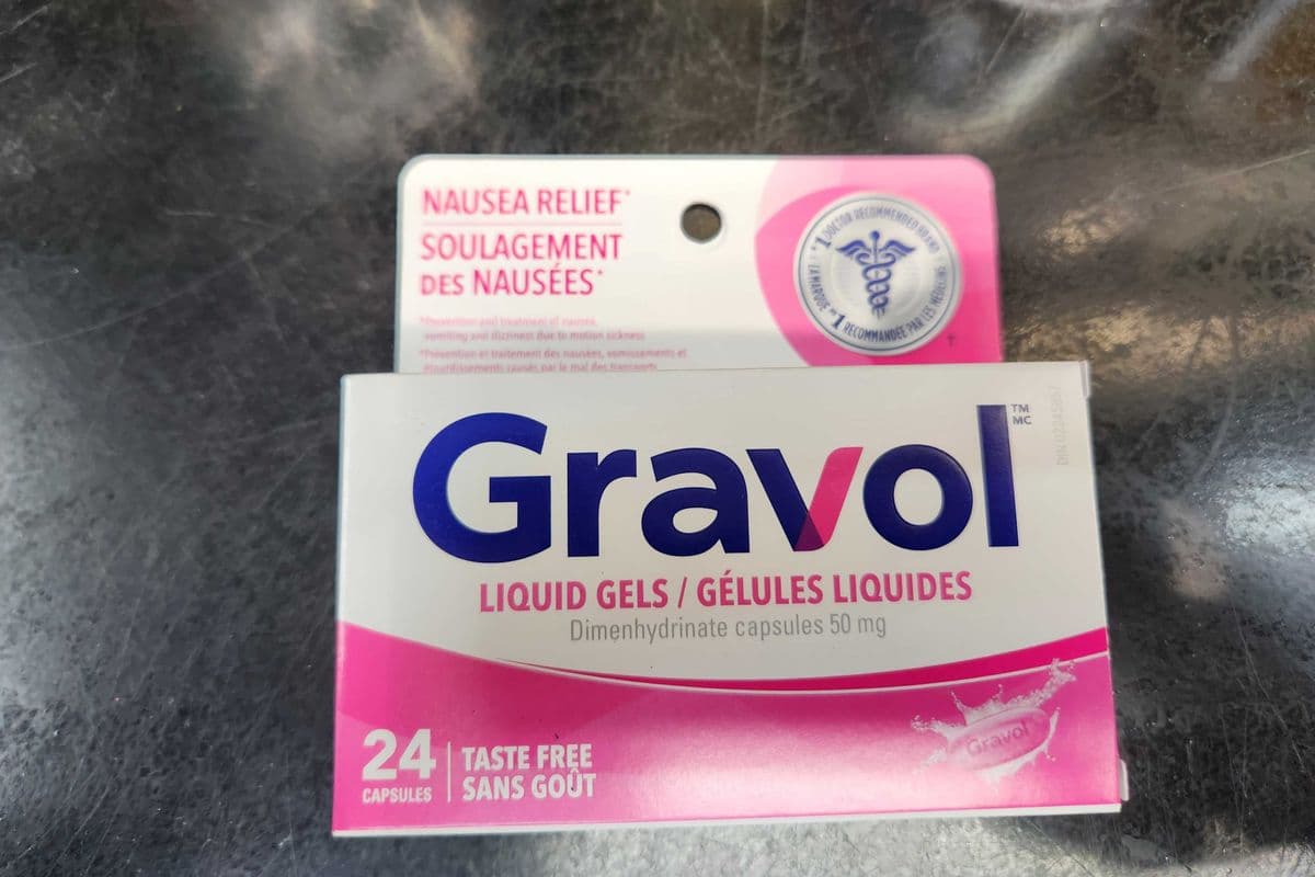 Gravol 24 Capsules - Gravol 24 Comprimés