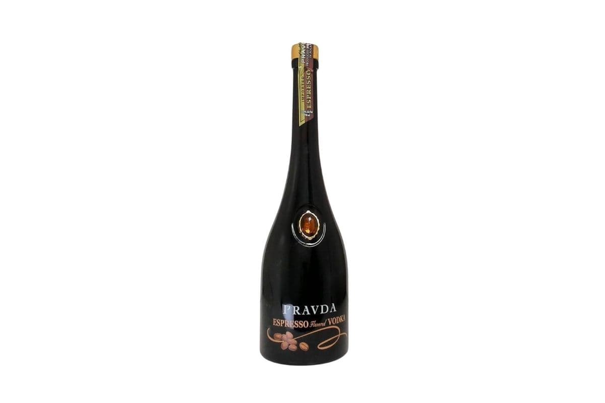 Pravda Espresso Flavoured Vodka (1 x 750 mL)
