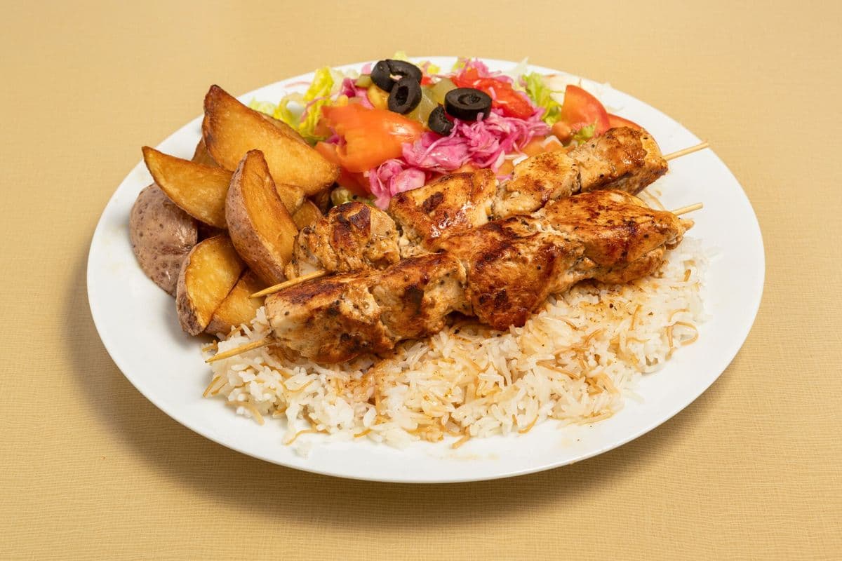 Shish Tawook Platter