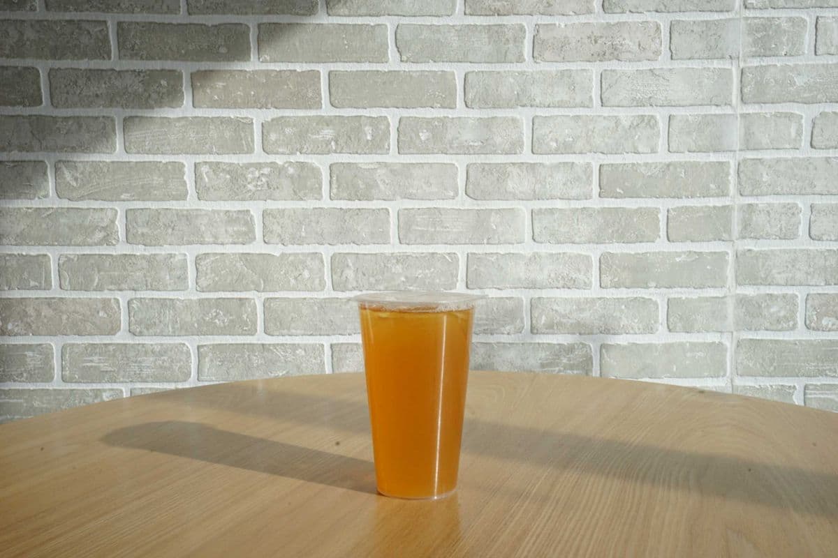 Peach fruit tea