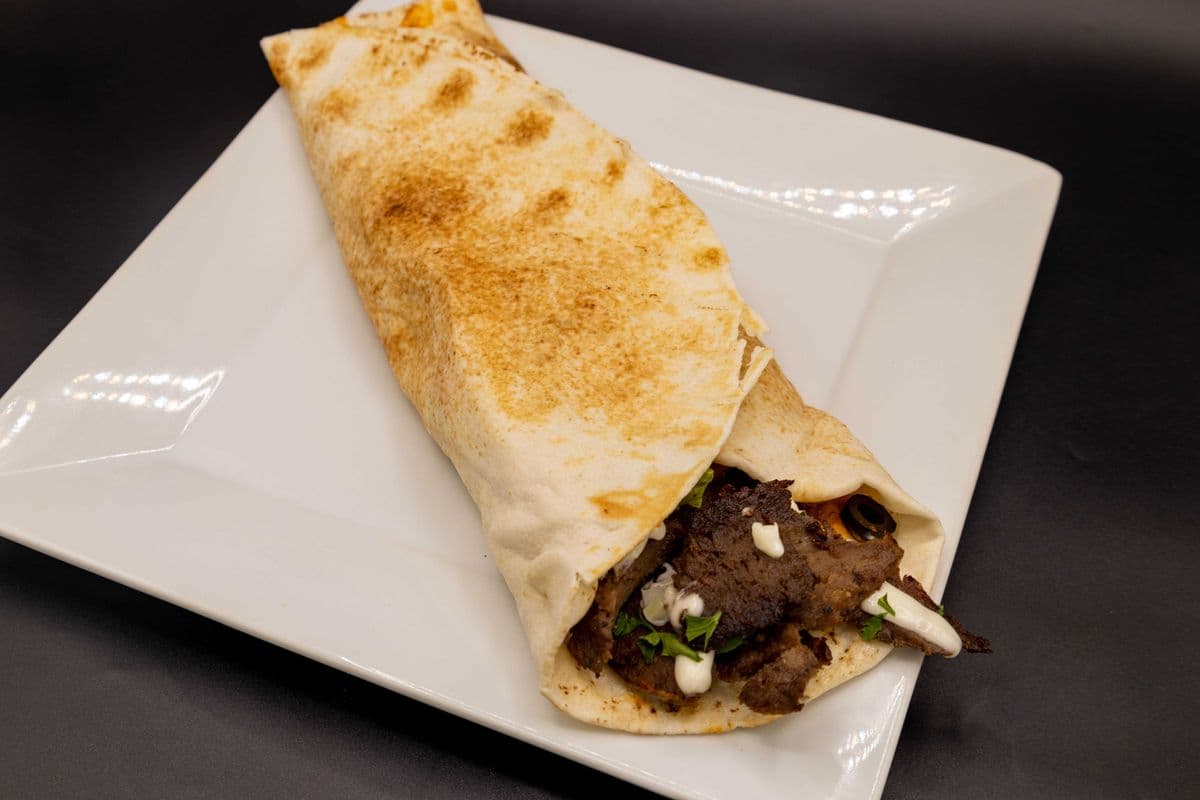 Lamb Donair Wrap