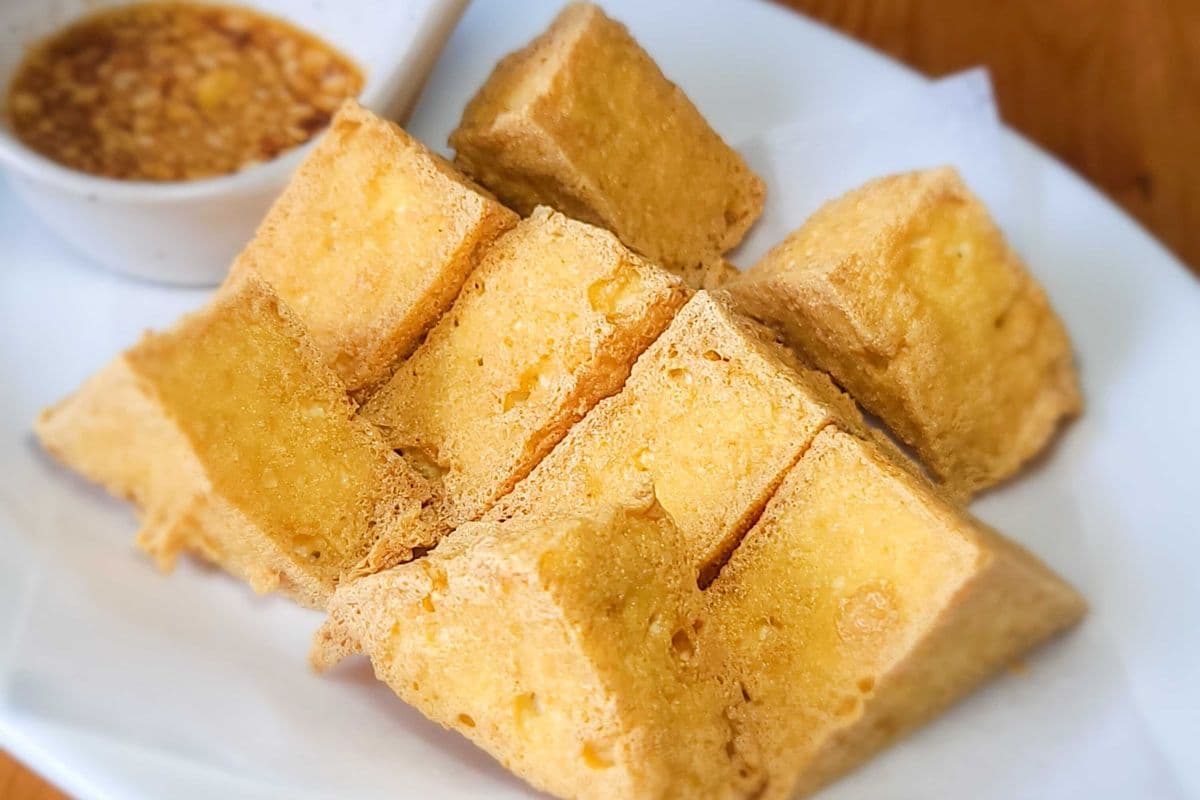 A3-8. (8 pcs) Deep Fried Tofu