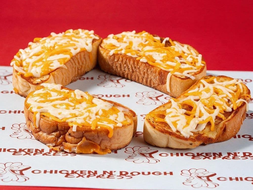 Cheesy Garlic Bread (4pcs)
