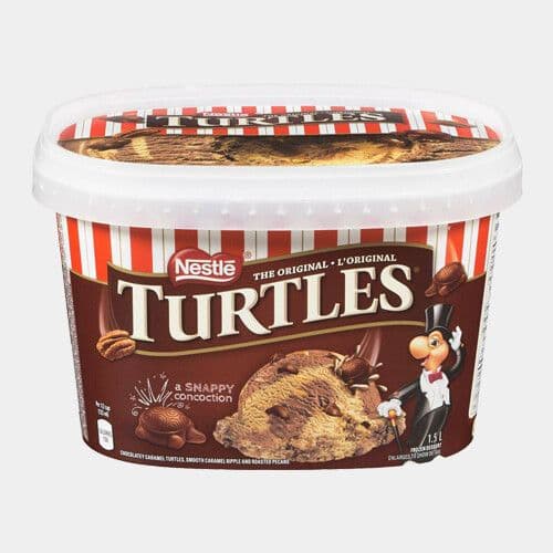 Turtles-Pot crème glacée / Turtles-Ice Cream Pot