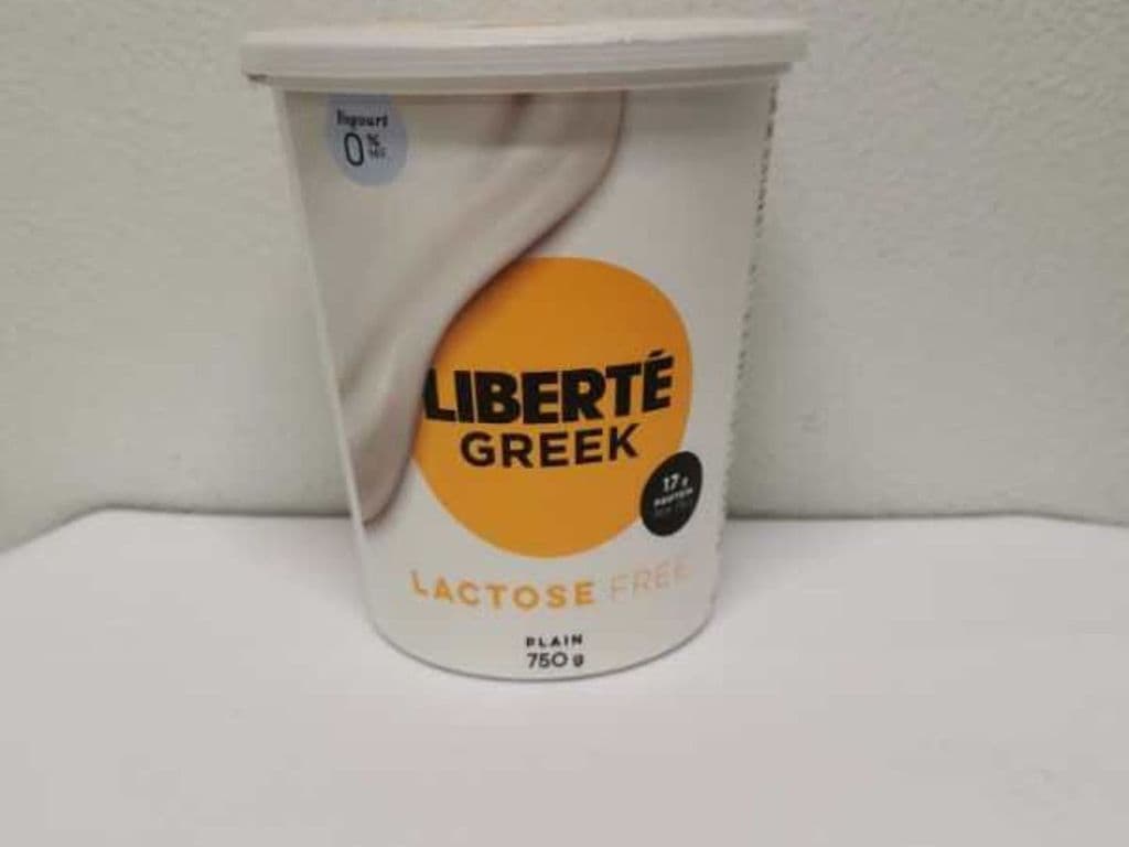 LIBERTE PLAIN LACTOSE FREE 0% 750G