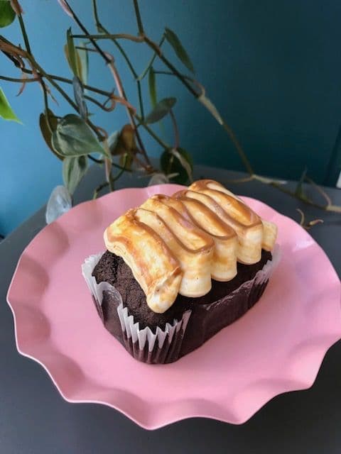 Gâteau chocolat et caramel fleur de sel / Chocolate and Caramel Salt Flower