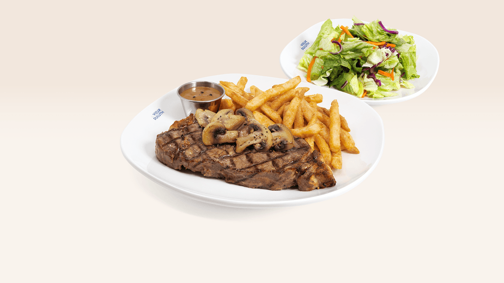Manhattan style steak / Bœuf à la New-Yorkaise