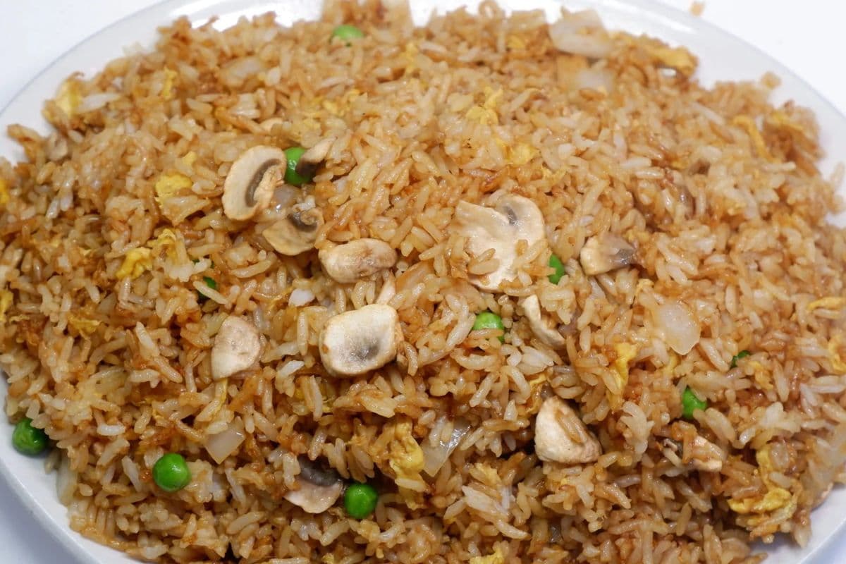 86. Mushroom Fried Rice