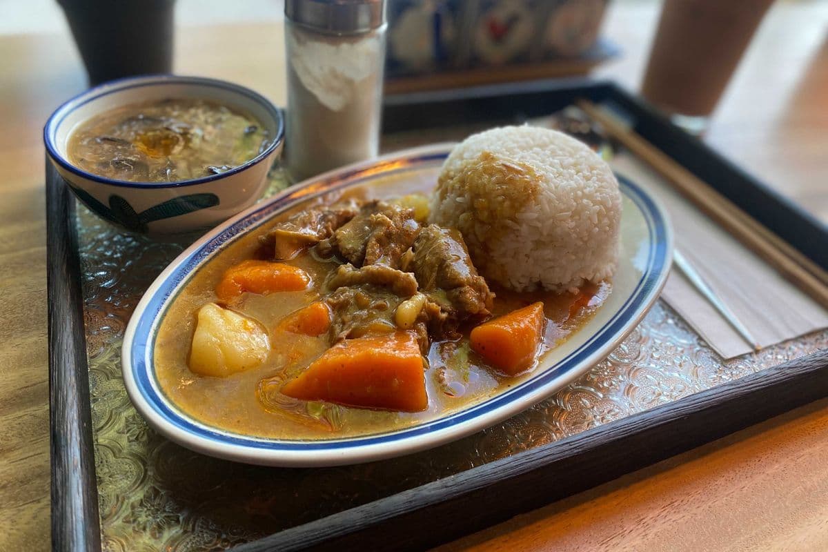 Beef Brisket Curry Rice