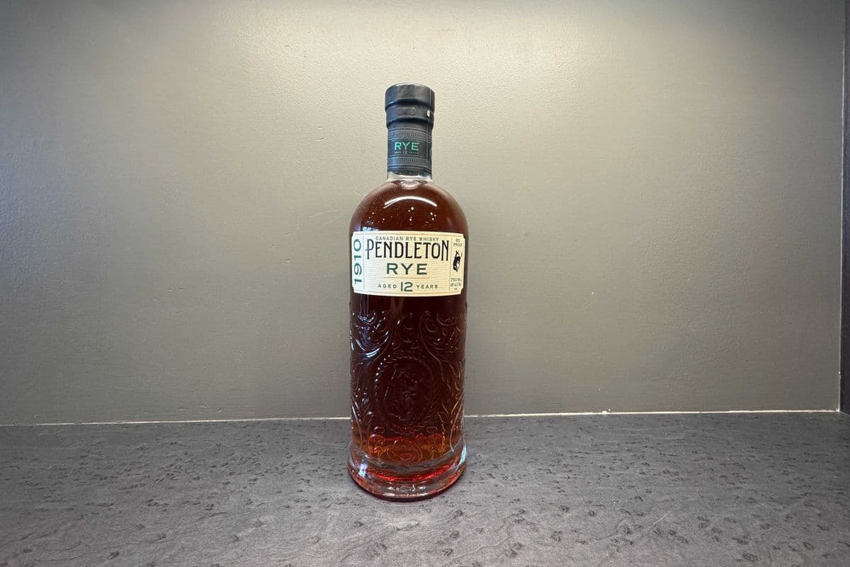 Pendleton Whisky 1910 12 Year Rye Whiskey Bottle (1 x 750 ml)
