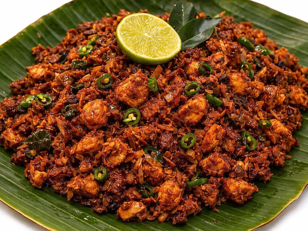 Chicken Banana Leaf Kothu
