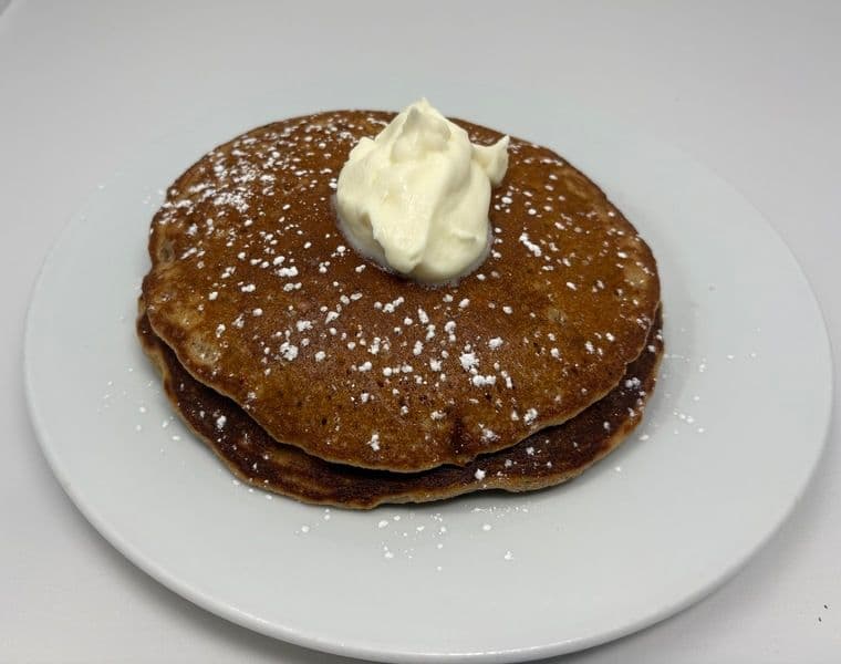 Cinnamon Bun Pancakes