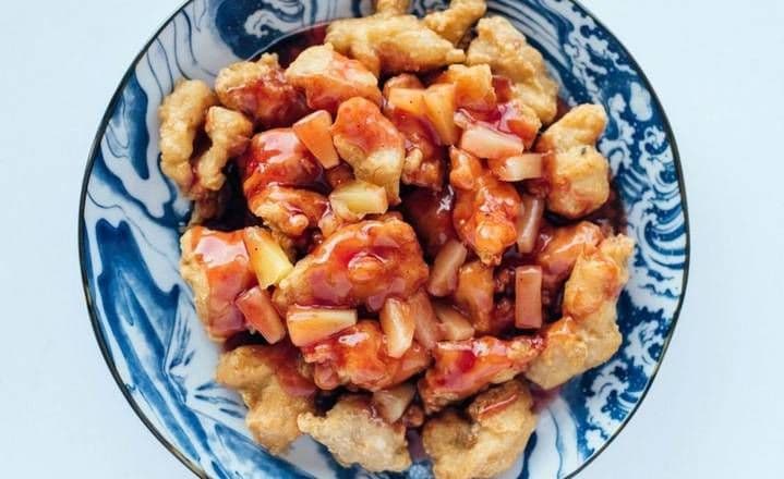 Pineapple Chicken / Poulet aux Ananas
