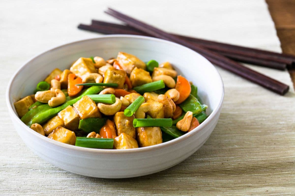 Chilli Cashew Tofu 辣子腰果豆腐