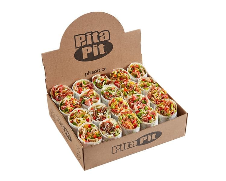 Deli Pita Platter (440-600 Cals per pita)