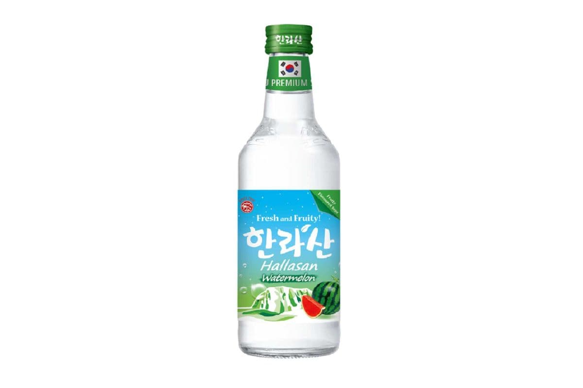 Hallasan Soju Watermelon (375 ml Bottle) (1 x 375 ml)