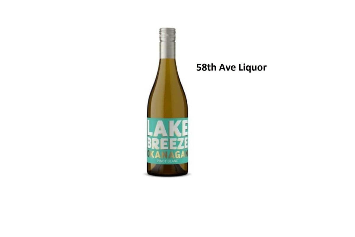 LAKE BREEZE PINOT BLANC 750ML (1 x 750ML)